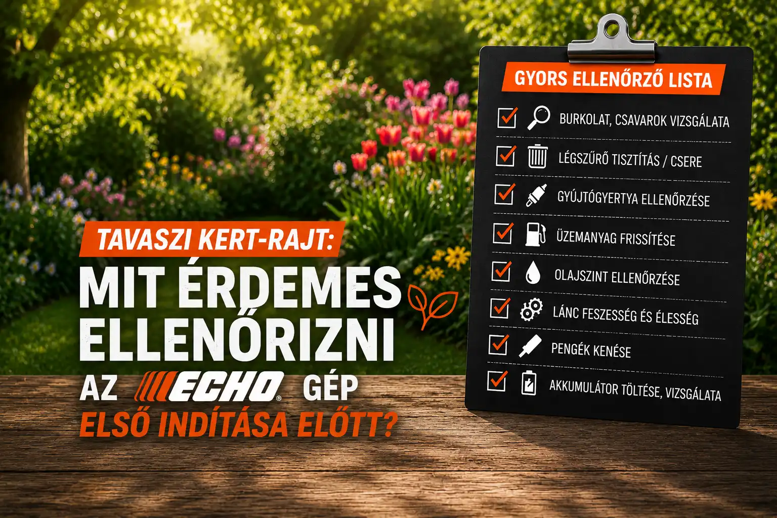 tavaszi gépellenőrzés